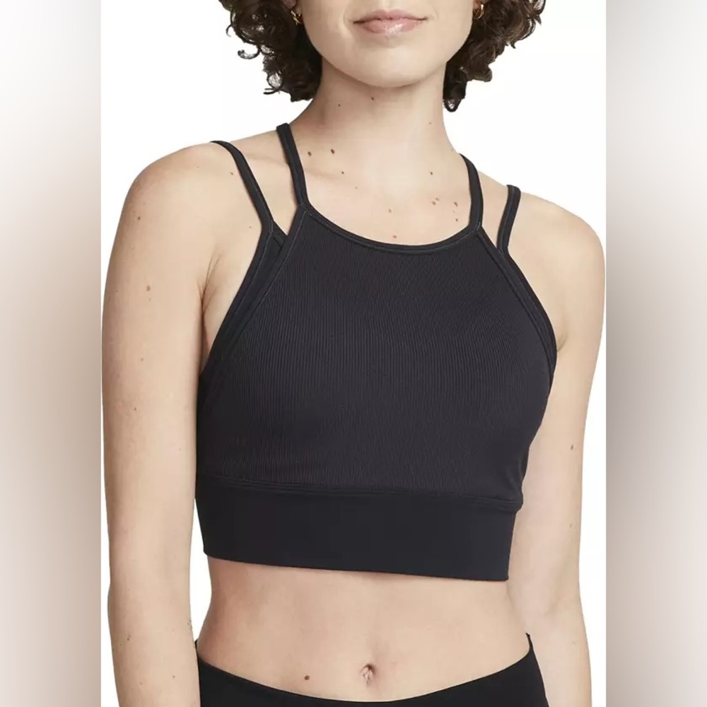 Nike Women's Indy Strappy Light-Support Padded Longline Sports Bra *NEW W/ TAGS